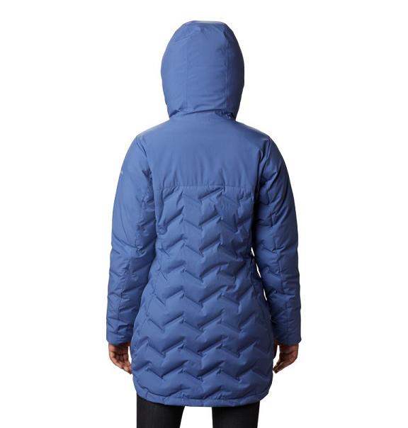 Columbia Mountain Croo Down Jacket Blue For Women's NZ86457 New Zealand